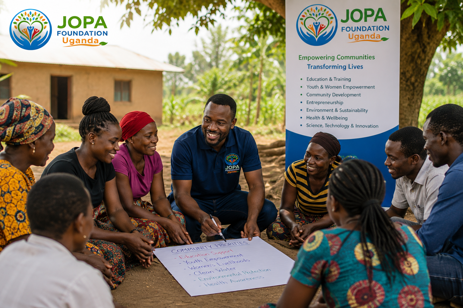 JOPA Foundation Uganda Community Work
